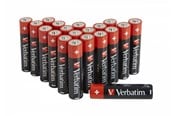 Batterij - Verbatim battery - 20 x AAA / LR03 - Alkaline - 49876