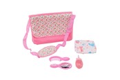 Doen-alsof spelen - Baby Rose Diaper Carrier Bag with Accessories - 27666