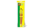 Creatief spelen - SES Creative Brushes 3 pcs. - 00390