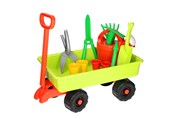 Buiten spelen - Androni Boldercart with Garden Tools 12 pcs. - 6970