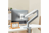 Monitorbevestiging - Alterzone Arm Momentum Heavy-duty Single Monitor Arm - Silver - ALZARMMTUM-G