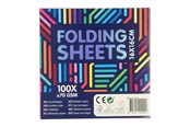 Schrijf- en tekenartikelen - Wins Holland Colored Folding Leaves 16x16cm 100pcs. - SC924
