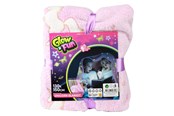 Kinderkamer - Toi-Toys Glow N fun Glow in the Dark Blanket Unicorn 130x150cm - 35563A