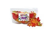 Schrijf- en tekenartikelen - Colorations - Fabric Autumn Leaves 200pcs. - CHFABLEA