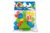 Buiten spelen - Androni Sand mold set with shovel and rake - 3608-0000