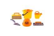 Buiten spelen - Cavallino Toys Cavallino Masonry Bucket Set with Tools and Helmet - 1364CN01