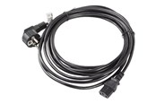 Voedingskabel (intern) - Lanberg - power cable - CEI 23-16/VII / CEE 7/3 to power IEC 60320 C13 - 5 m - CA-C13C-11CC-0050-BK