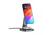 Mobiel - Adapters & Opladers - Satechi 2-in-1 Foldable Qi2 Wireless Charging Stand (Space Gray) - ST-Q21FM