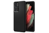 Mobiel - Covers & Cases - Spigen Liquid Air - black - Samsung Galaxy S21 Ultra - ACS02350