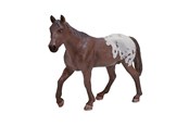 Speelgoedpop - Mojo Horse World Appaloosa Stallion Chestnut - 387150 - 387150
