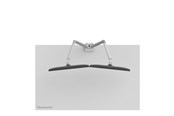 Monitorbevestiging - Neomounts NEXT Slim DS70-250SL2 mounting kit - full-motion - for 2 monitors - silver - DS70-250SL2