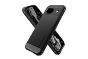 Mobiel - Covers & Cases - Spigen Rugged Armor for Google Pixel 8a - Matte Black - ACS07259