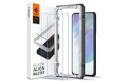 Mobiel - Beschermend glas - Spigen Glas.tR AlignMaster 2 Pack - Samsung Galaxy S21 FE 5G - AGL03088