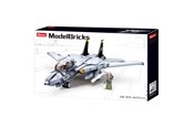 Bouw-/constructiekits - Sluban Modern Jet Fighter - M38-B0755