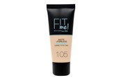 Make-up - Maybelline Fit Me Matte + Poreless Foundation - Ivory 105 30 ml - 3600531324483