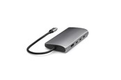 Docking station - Satechi USB-C Multiport Adapter 8K With Ethernet V3 - ST-P8KEM