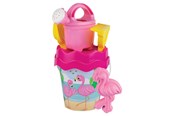Buiten spelen - Androni Bucket set Flamingo 6 pieces. - 1335-0FEN