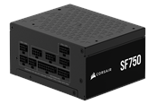 Voeding - Corsair SF Series SF750 (2024) Voeding - 750 Watt - 92 mm - ATX 3.1 - 80 Plus 80 PLUS Platinum - CP-9020284-EU