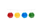 Speelgoed - Folat BV Colored Pompom Garland - 22853