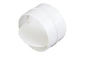 Ventilatie - Duka Damper Ø125 mm white - 129381