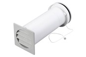 Ventilatie - Duka Telescopic valve Type 400 Ø105 mm grey - 111240