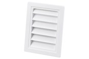 Ventilatie - Duka Jalousie grid Type 63.1 100x150 mm white - 109055