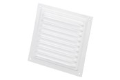 Ventilatie - Duka Jalousie grid 200x200 mm white - 127144