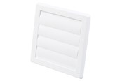 Ventilatie - Duka Reed valve Type 70 150x150 mm white - 111900