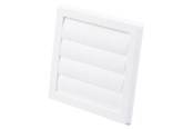 Ventilatie - Duka Reed valve Type 70/10C 180x180 mm Ø100 mm white - 800546