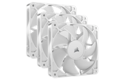 Case Fan - Corsair RS120 - 3-pack - Case ventilator - 120mm - Wit - 36 dBA - CO-9050193-WW