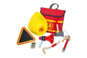 Doen-alsof spelen - Small Foot - Firefighter Backpack with Wooden Fire Brigade Attributes 8dlg. - 12361