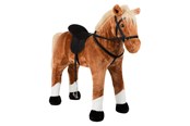 Doen-alsof spelen - Small Foot - Wooden Hobby Horse Brown Standing with Sound - 11177