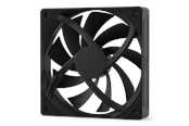 Case Fan - NZXT F120Q V2 Quiet Airflow - Case ventilator - 120mm - Black - 25 dBA - RF-Q12SF-B2