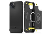 Mobiel - Covers & Cases - Spigen Rugged Armor MagSafe - matte black - iPhone 14 - ACS05036