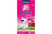 Katten - Vitakraft Liquid Snack with beef + cat grass - 23521