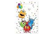 Speelgoed - Haza Witbaard Monster Party dispensing bags 6 pcs. - 437830