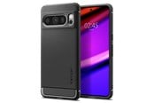 Mobiel - Covers & Cases - Spigen Rugged Armor - matte black - Google Pixel 8 Pro - ACS06314