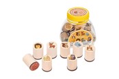 Creatief spelen - Goki Wooden Stamp Set Forest Animals 9pcs. - 15570