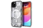 Mobiel - Covers & Cases - Spigen Ultra Hybrid MagSafe - zero one white - iPhone 15 Plus - ACS07035