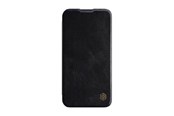Mobiel - Covers & Cases - Nillkin Case Qin Pro Leather for iPhone 14 Plus (Black) - 6902048248977
