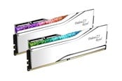 RAM - G.Skill Trident Z5 Royal DDR5-6400 - 32GB - CL32 - Dual Channel (2 pcs) - Intel XMP - Zilver met RGB - F5-6400J3239G16GX2-TR5S