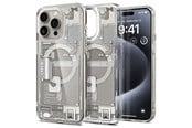 Mobiel - Covers & Cases - Spigen Ultra Hybrid MagSafe - zero one natural titanium - iPhone 15 Pro - ACS07216