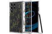 Mobiel - Covers & Cases - Spigen Ultra Hybrid - digital camo - Samsung Galaxy S24 Ultra - ACS07547