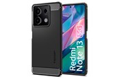 Mobiel - Covers & Cases - Spigen Rugged Armor - matte black - Xiaomi Redmi Note 13 5G - ACS07665
