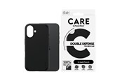 Mobiel - Covers & Cases - CARE by PanzerGlass Case Feature Double Defence Black iPhone 16 - PANZER1333
