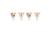 Speelgoed - Folat BV Flag line Confetti 1 year 10 meters. - 27101