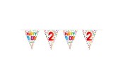 Speelgoed - Folat BV Flag line Confetti 2 years 10 meters. - 27102