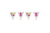Speelgoed - Folat BV Flag line Confetti 5 years 10 meters. - 27105