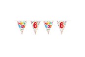 Speelgoed - Folat BV Flag line Confetti 6 years 10 meters. - 27106