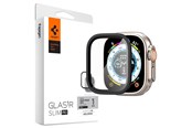 Smartwatch - Accessoires - Spigen Glass tR Slim Pro 1 Pack - black - Apple Watch Ultra 2/Ultra 49mm - AGL06163